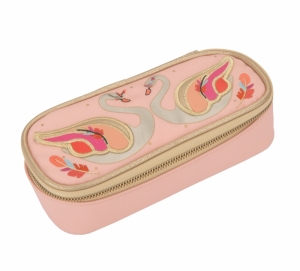 Pencil Box Pearly Swans 