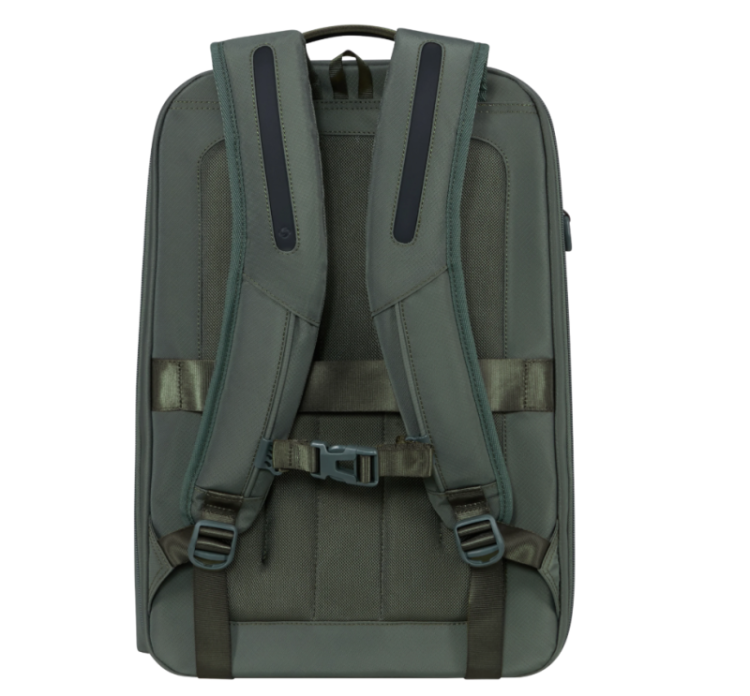 Paralux travel backpack olive green