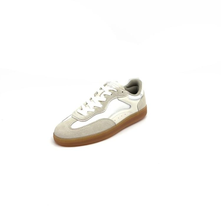 Park white leder+nubuk